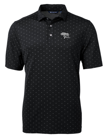 Torrey Pines Men's Virtue Eco Pique Tile Print Recycled Polo