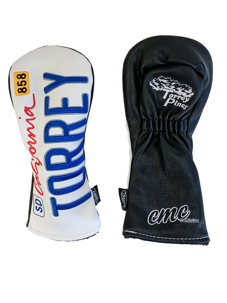 Torrey Pines Custom CMC Design Hybrid/Rescue Headcovers