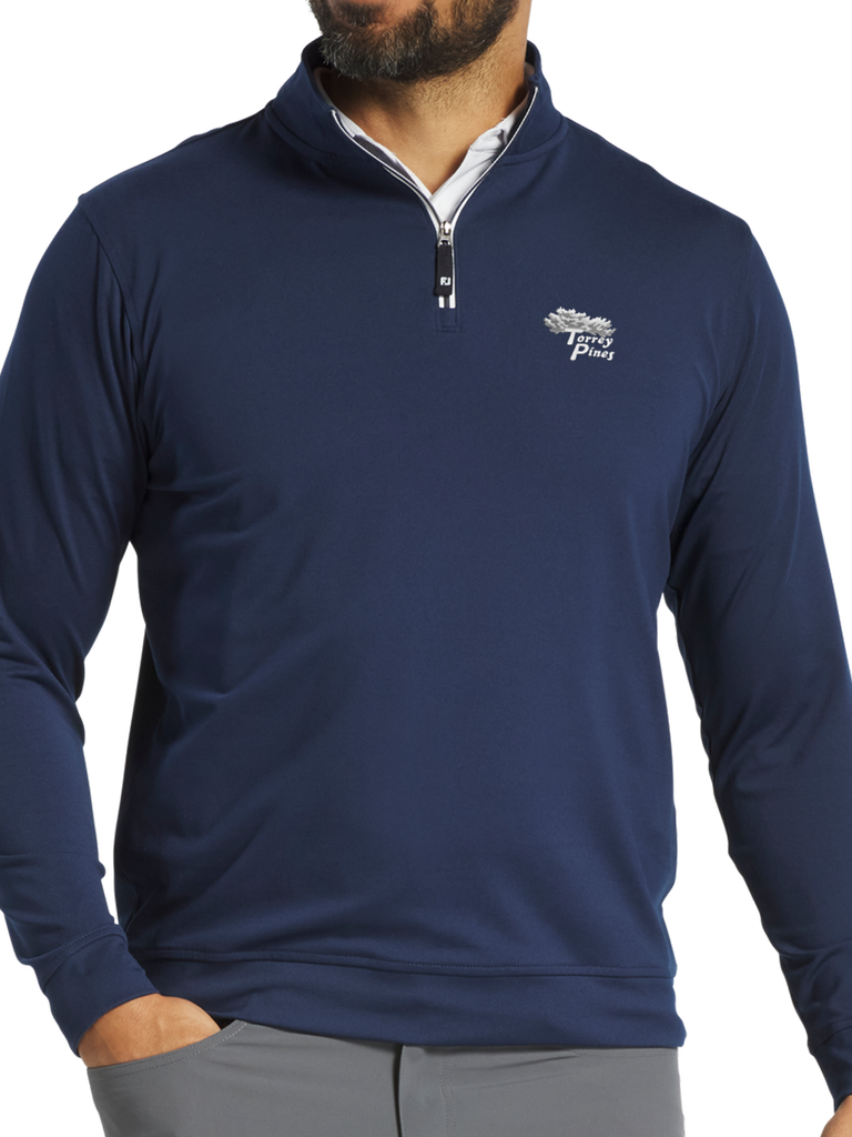 Torrey Pines Men's Approach Quarter-Zip Mid-Layer