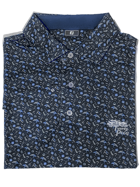Torrey Pines Men's Local Icons Print Golf Polo 2025 – The Golf