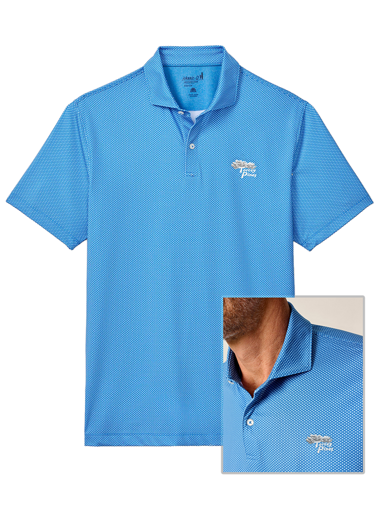 Torrey Pines Men's Short Sleeve Teo Performance Jersey Polo