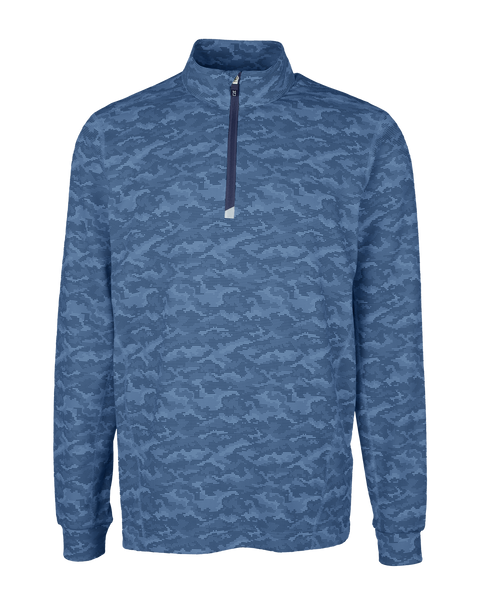 Torrey Pines Men s Traverse Camo Stretch Quarter Zip Pullover