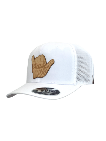Torrey Pines Wood Shaka FLEXFIT 110 Premium Snapback Cap