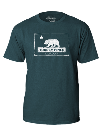 Torrey Pines Premium Short Sleeve California Bear Tee Shirt
