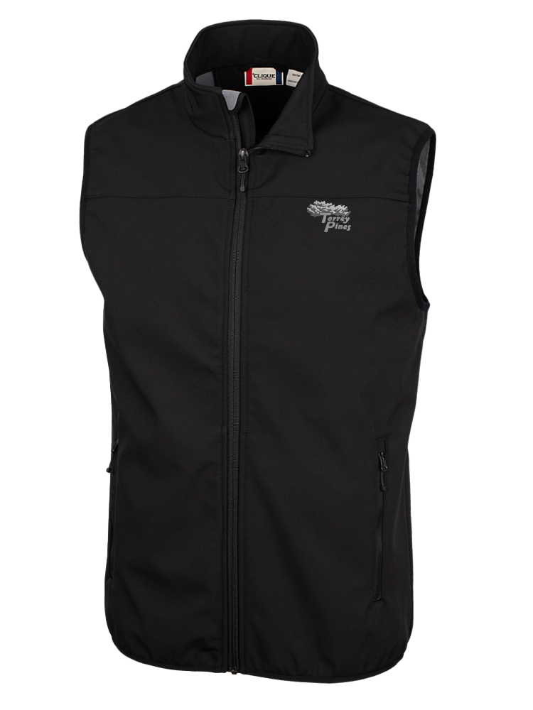 Torrey Pines Trail Softshell Vest - Merchandise and Services from The Golf Shop at Torrey Pines