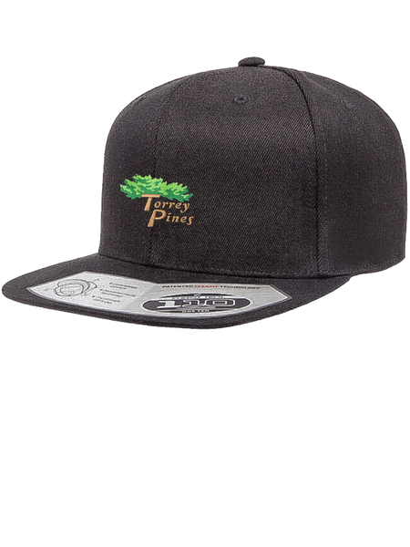 Torrey Pines FLEXFIT 110 Premium Flat Bill Snapback Cap – The Golf Shop at  Torrey Pines