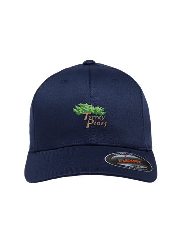 Torrey Pines Youth Flex-Fit Wooly Combed Golf Cap