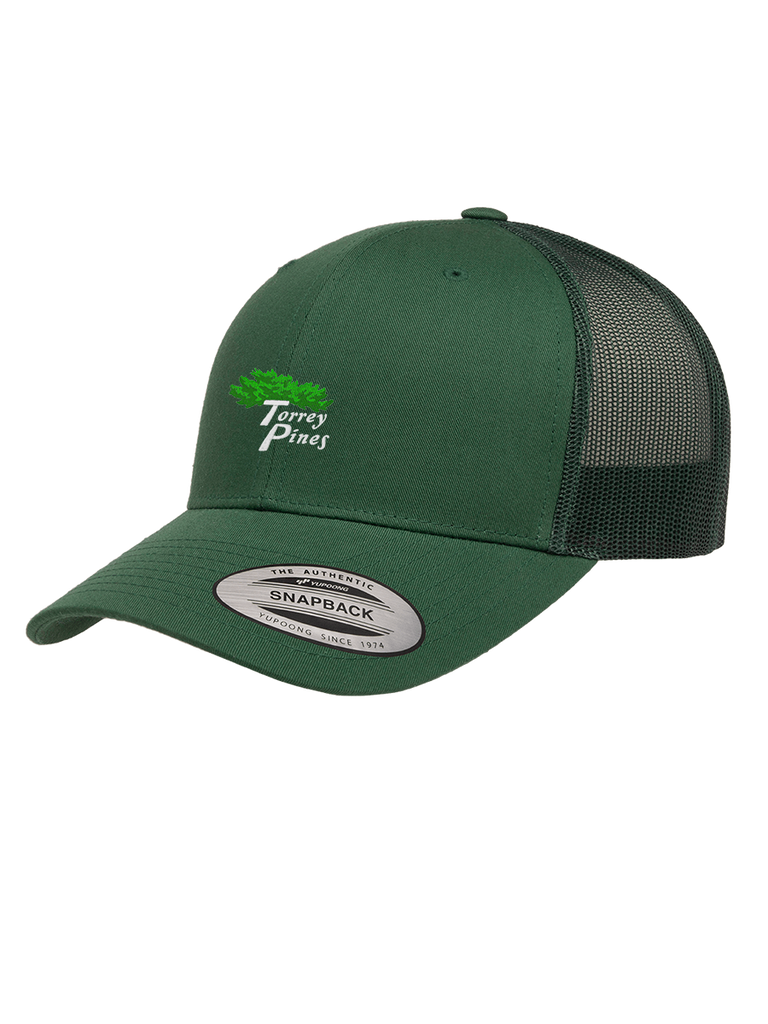 Torrey Pines Snapback Classic Mesh Trucker Cap