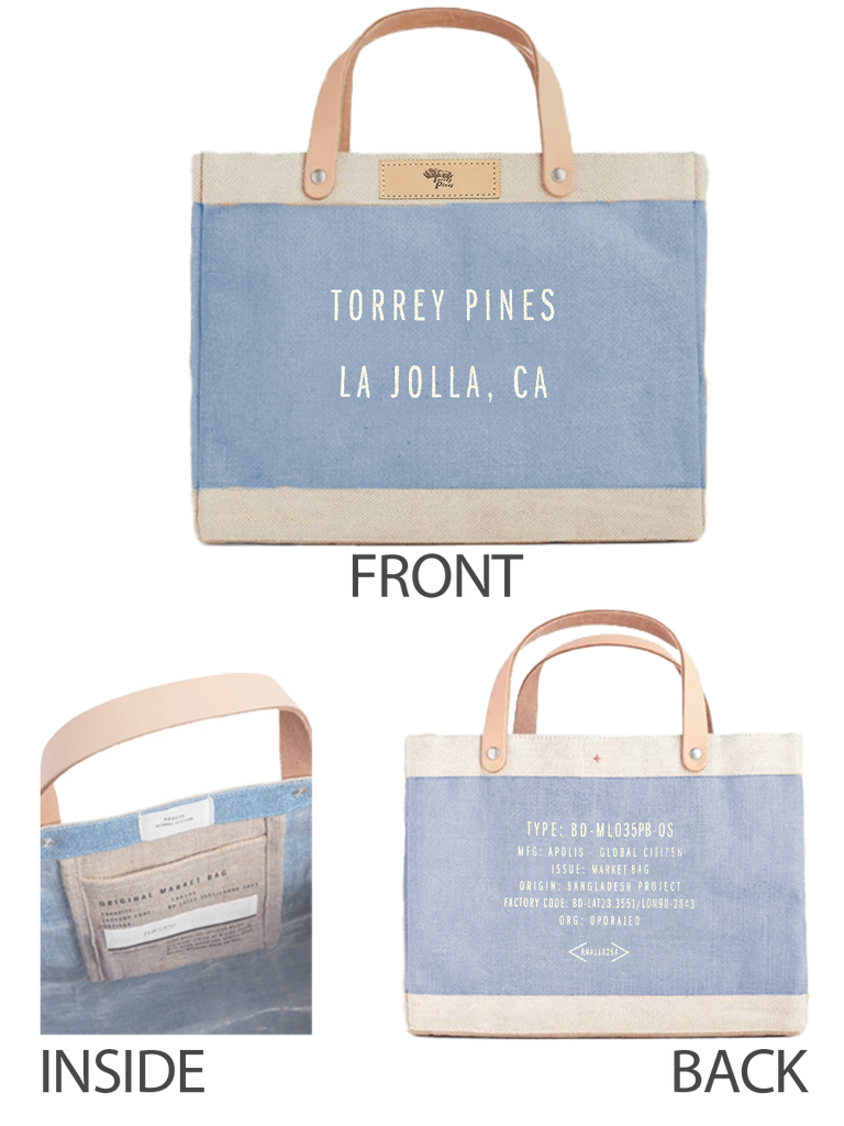 Torrey Pines APOLIS Market Petite Tote Bag