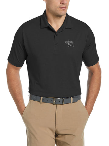 Torrey Pines Men's Ventilated Classic Jacquard Golf Polo