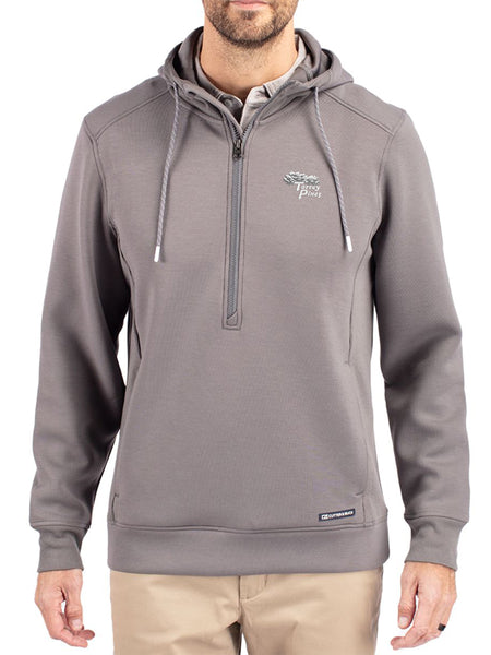 Torrey Pines Men's Roam Recycled Hooded Eco Half-Zip Pullover