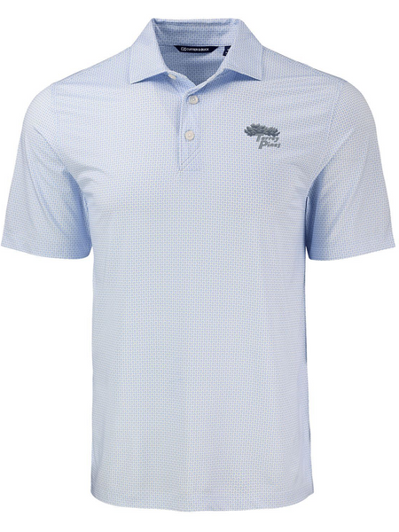 Torrey Pines Mens Pike Recycled Diamond Dot Print Mens Polo