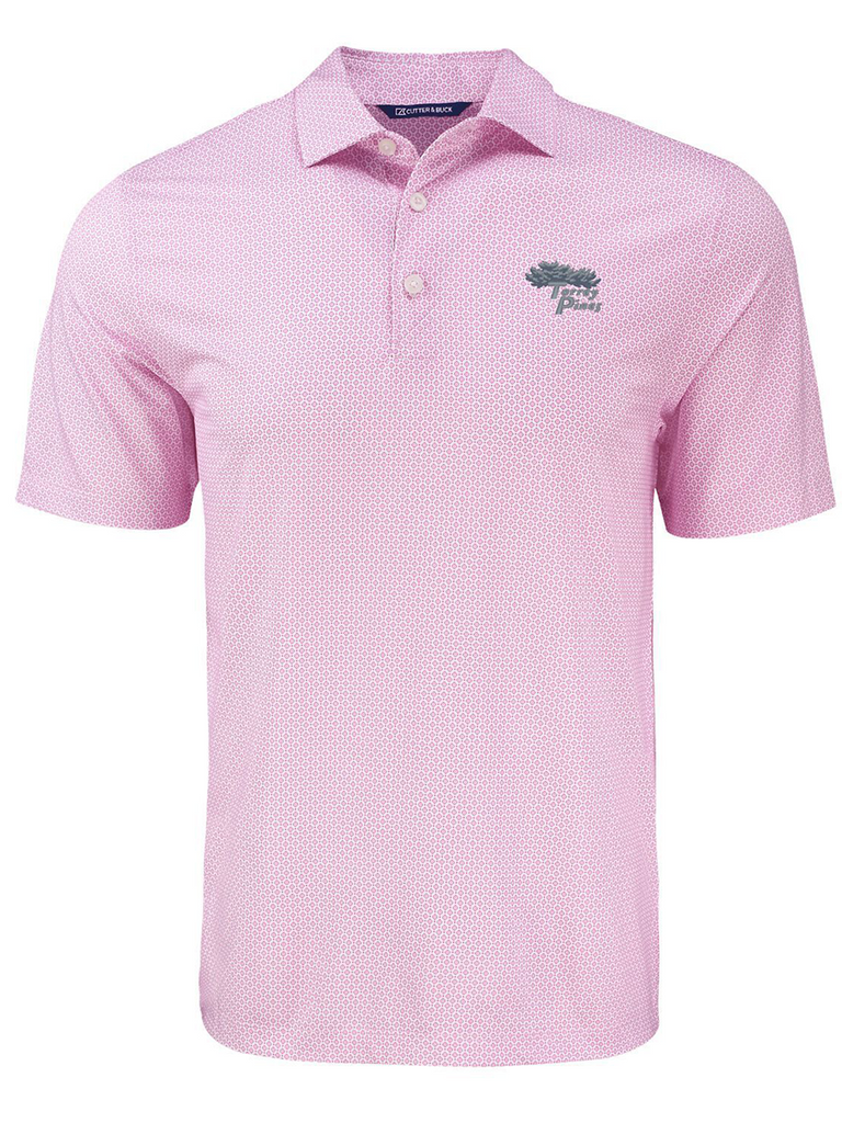 Torrey Pines Mens Pike Recycled Diamond Dot Print Mens Polo