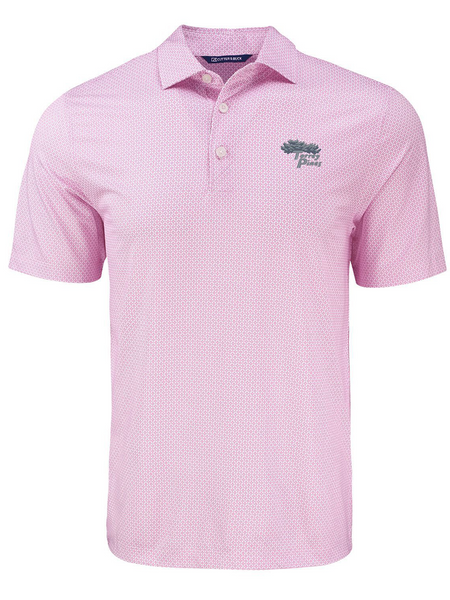 Torrey Pines Mens Pike Recycled Diamond Dot Print Mens Polo