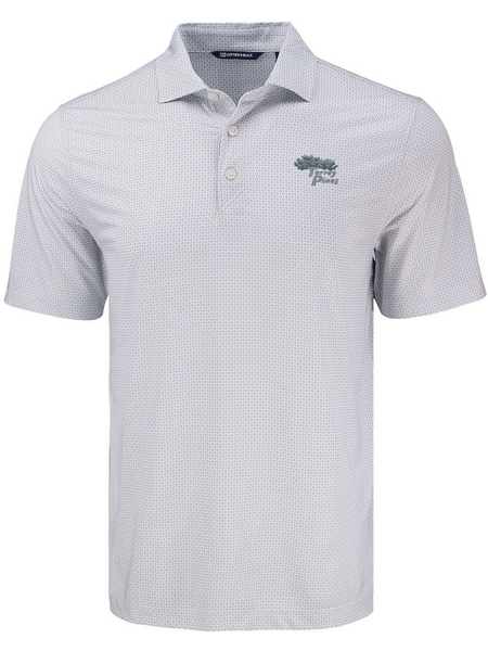 Torrey Pines Mens Pike Recycled Diamond Dot Print Mens Polo