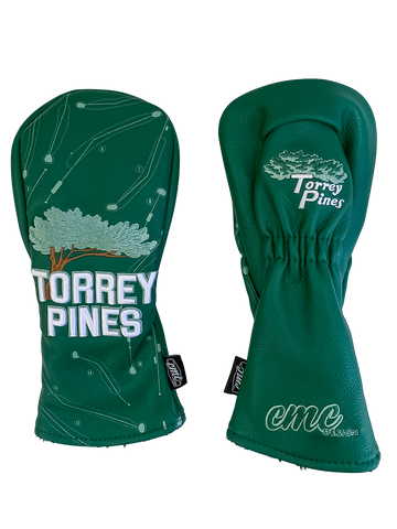 Torrey Pines Custom CMC Design Hybrid/Rescue Headcovers