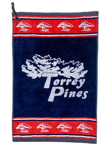 Torrey Pines Woven Sports Towel