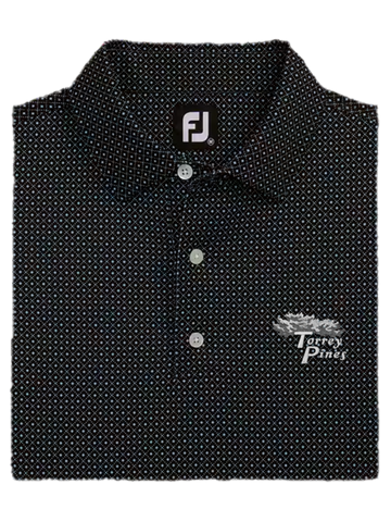 Torrey Pines Men's Dot Geo Lisle Golf Polo