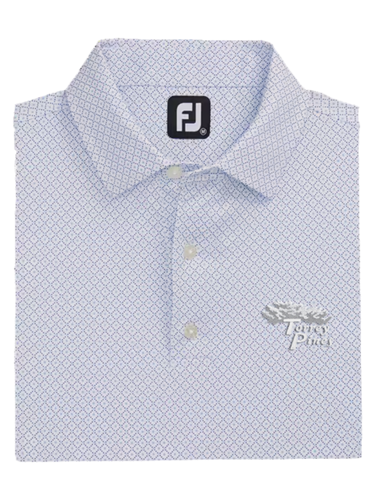 Torrey Pines Men's Dot Geo Lisle Golf Polo