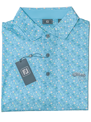 Torrey Pines Men's Local Icons Print Golf Polo 2025
