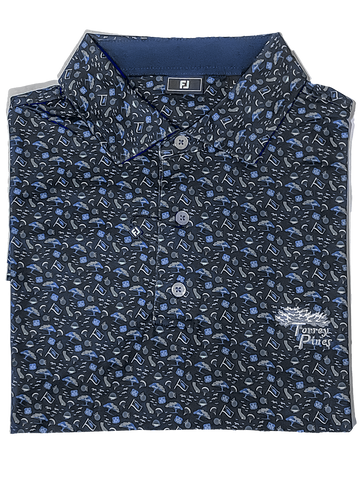 Torrey Pines Men's Local Icons Print Golf Polo 2025