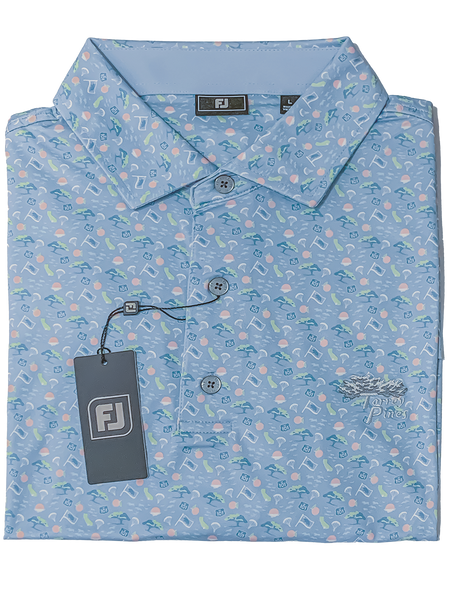 Torrey Pines Men's Local Icons Print Golf Polo 2025