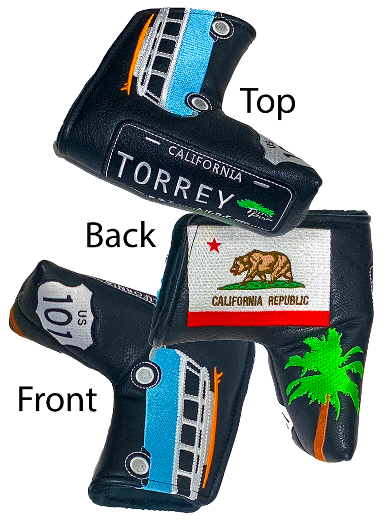 Torrey Pines Local Icons Blade Style Putter Covers