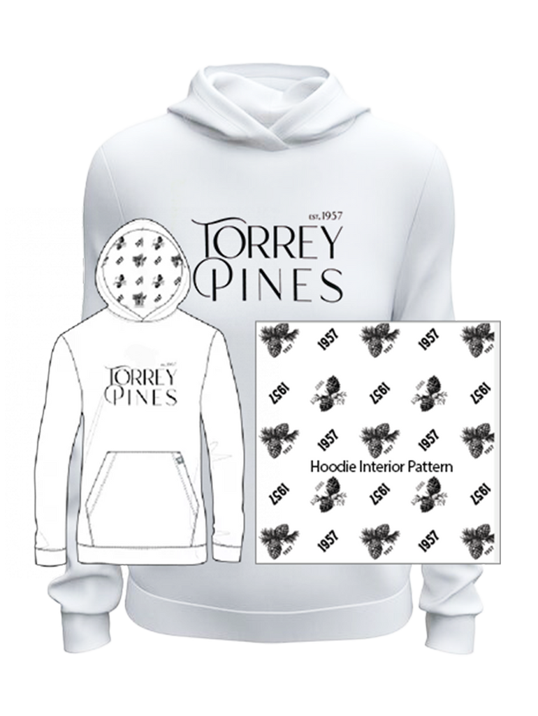 Torrey Pines Women's Long Sleeve Relay Hoodie Tee Shirt