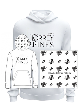 Torrey Pines Women's Long Sleeve Relay Hoodie Tee Shirt