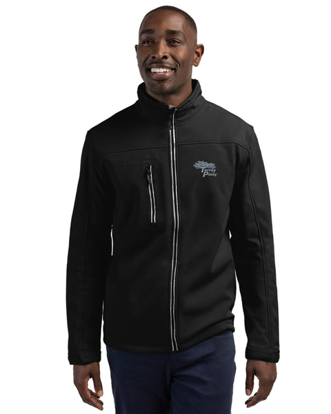 Torrey Pines Clique Telemark Recycled Stretch Softshell Mens Full Zip Jacket