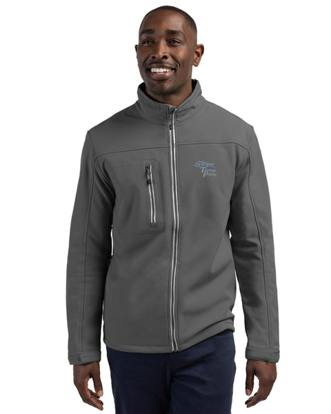 Torrey Pines Clique Telemark Recycled Stretch Softshell Mens Full Zip Jacket