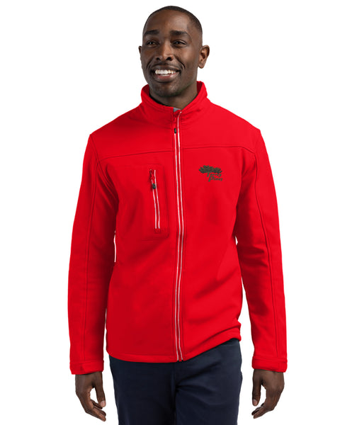 Torrey Pines Clique Telemark Recycled Stretch Softshell Mens Full Zip Jacket