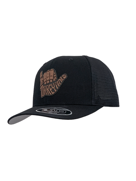 Torrey Pines Wood Shaka FLEXFIT 110 Premium Snapback Cap