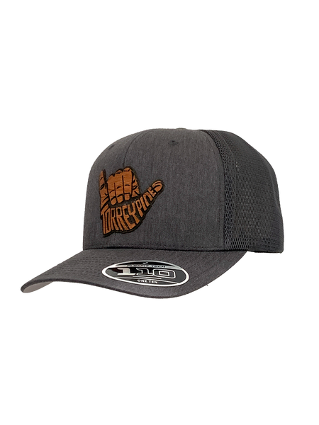 Torrey Pines Wood Shaka FLEXFIT 110 Premium Snapback Cap