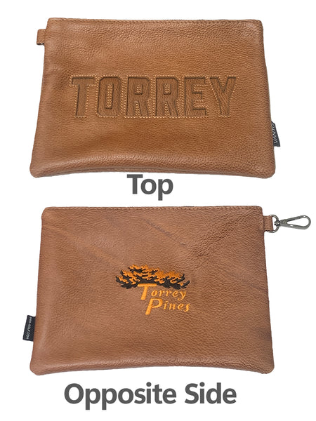 Torrey Pines Vanto Tuscany Leather Club Covers and Tote
