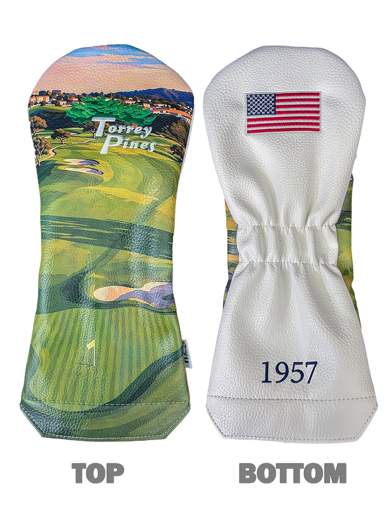 Torrey Pines Vintage Driver Clubhead Cover