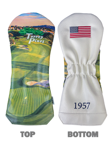 Torrey Pines Vintage Driver Clubhead Cover