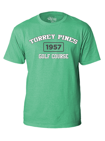 Torrey Pines Premium Short Sleeve 1957 Classic Tee Shirt