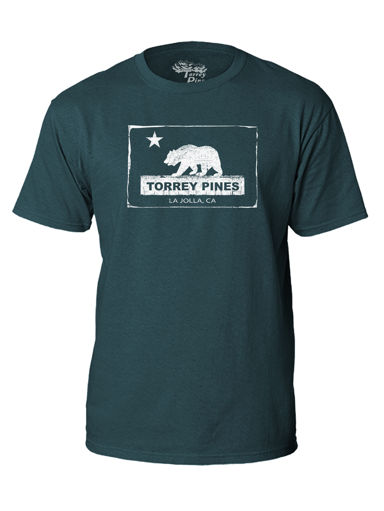 Torrey Pines Premium Short Sleeve California Bear Tee Shirt