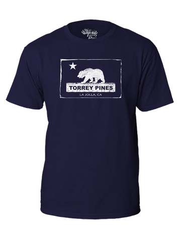 Torrey Pines Premium Short Sleeve California Bear Tee Shirt