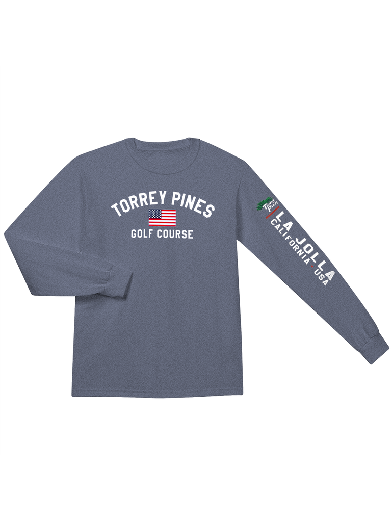 Torrey Pines La Jolla Berkley Long Sleeve Tee Shirt