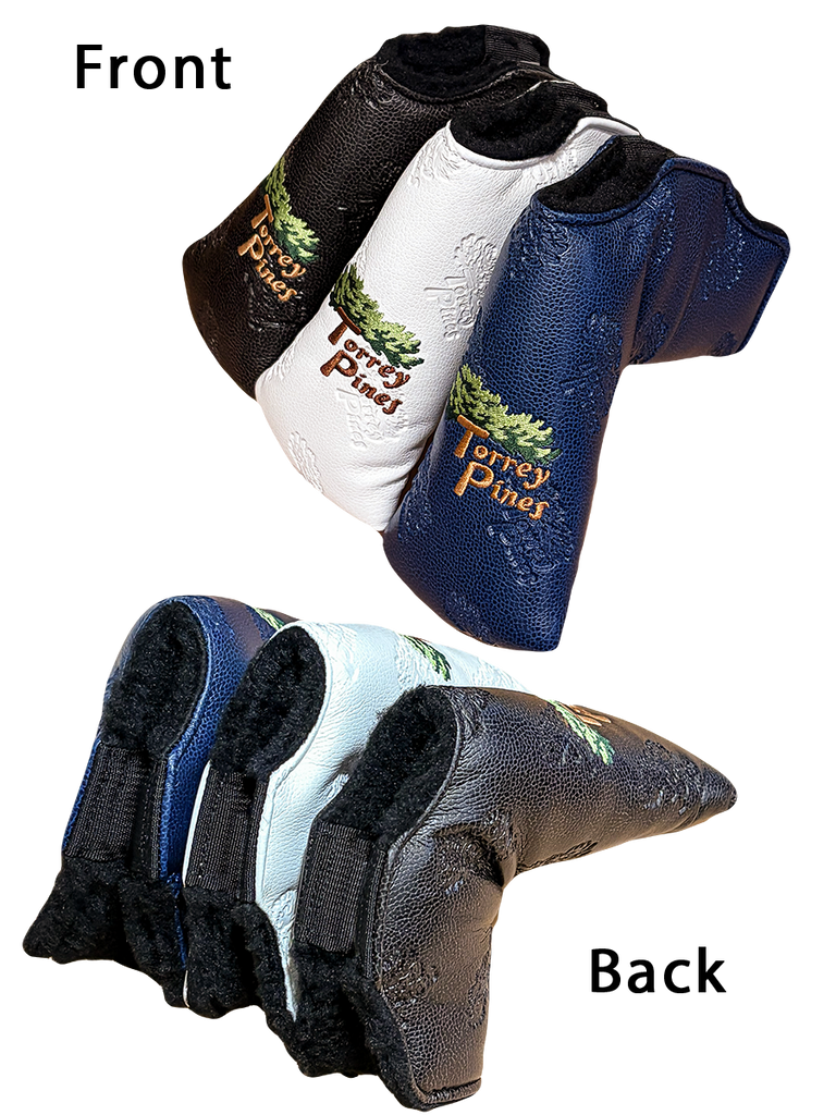 Torrey Pines Embossed Snap-Fit Putter Cover