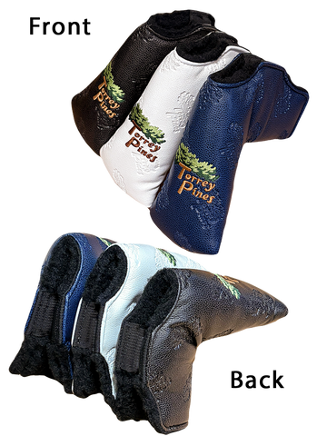 Torrey Pines Embossed Snap-Fit Putter Cover