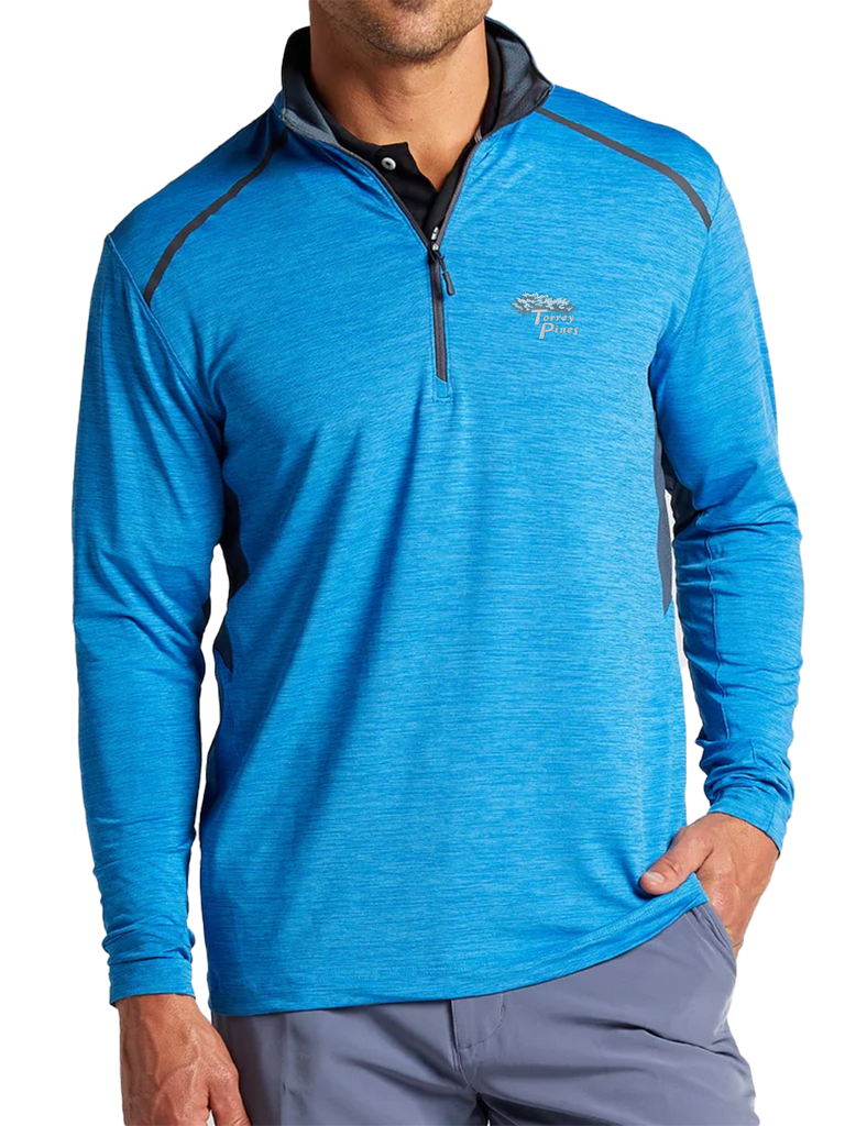 Torrey Pines Mens Perfection 1/2-Zip Long Sleeve Pullover