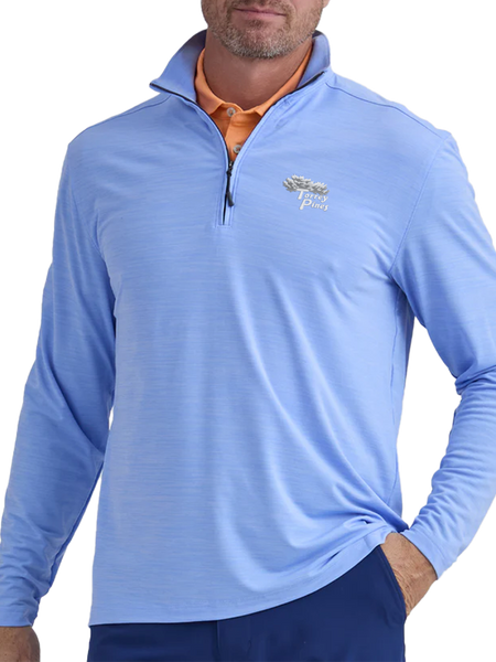 Torrey Pines Mens Channing 1/4-Zip Long Sleeve Layering Piece