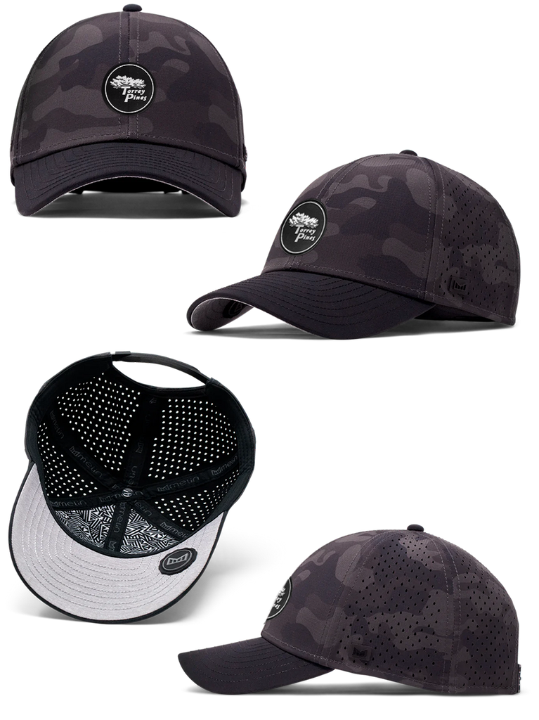 Torrey Pines Melin Odyssey Stealth HYDRO Curved Performance Snapback Hat