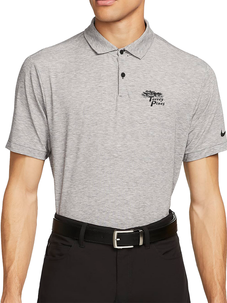 Torrey Pines Men's Dri-FIT Tour Heathered Golf Polo