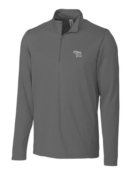 Torrey Pines Men's Ice Pique Half Zip Tech Pullover - The Golf Shop at Torrey Pines