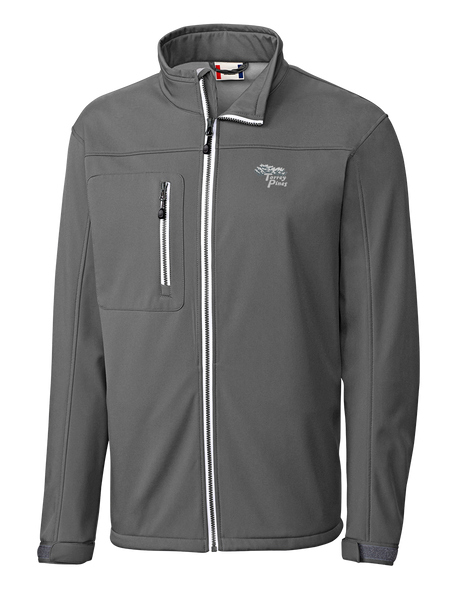 Torrey Pines Men's Telemark Softshell Full-Zip Jacket - The Golf Shop at Torrey Pines