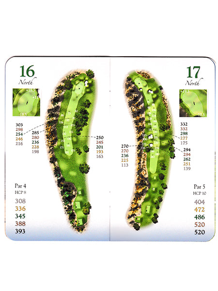 Torrey Pines Full Color Course Yardage Book Set - Merchandise and Services from The Golf Shop at Torrey Pines